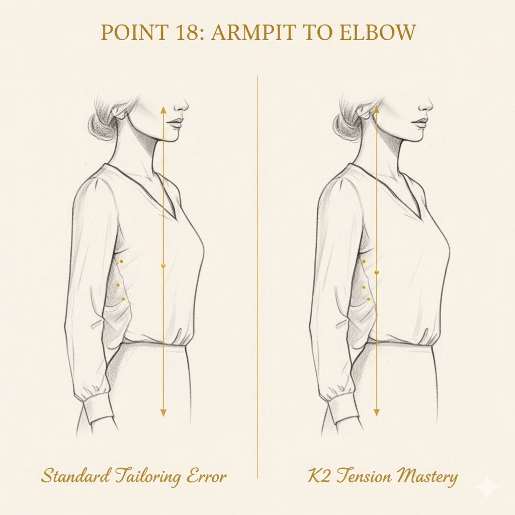 Point 18: Armpit to Elbow
