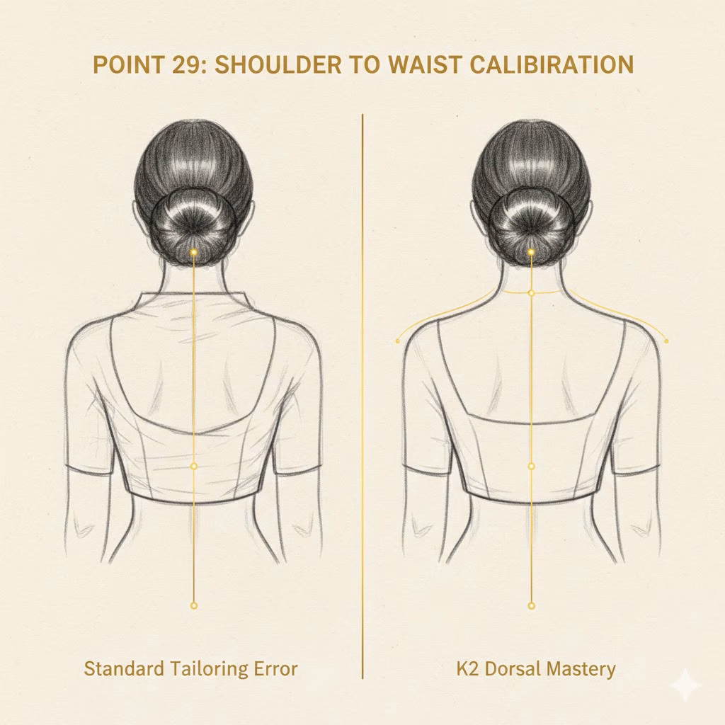Point 29: Shoulder to Waist (Back)