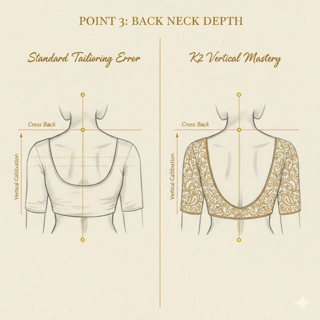 Point 3: Back Neck Depth