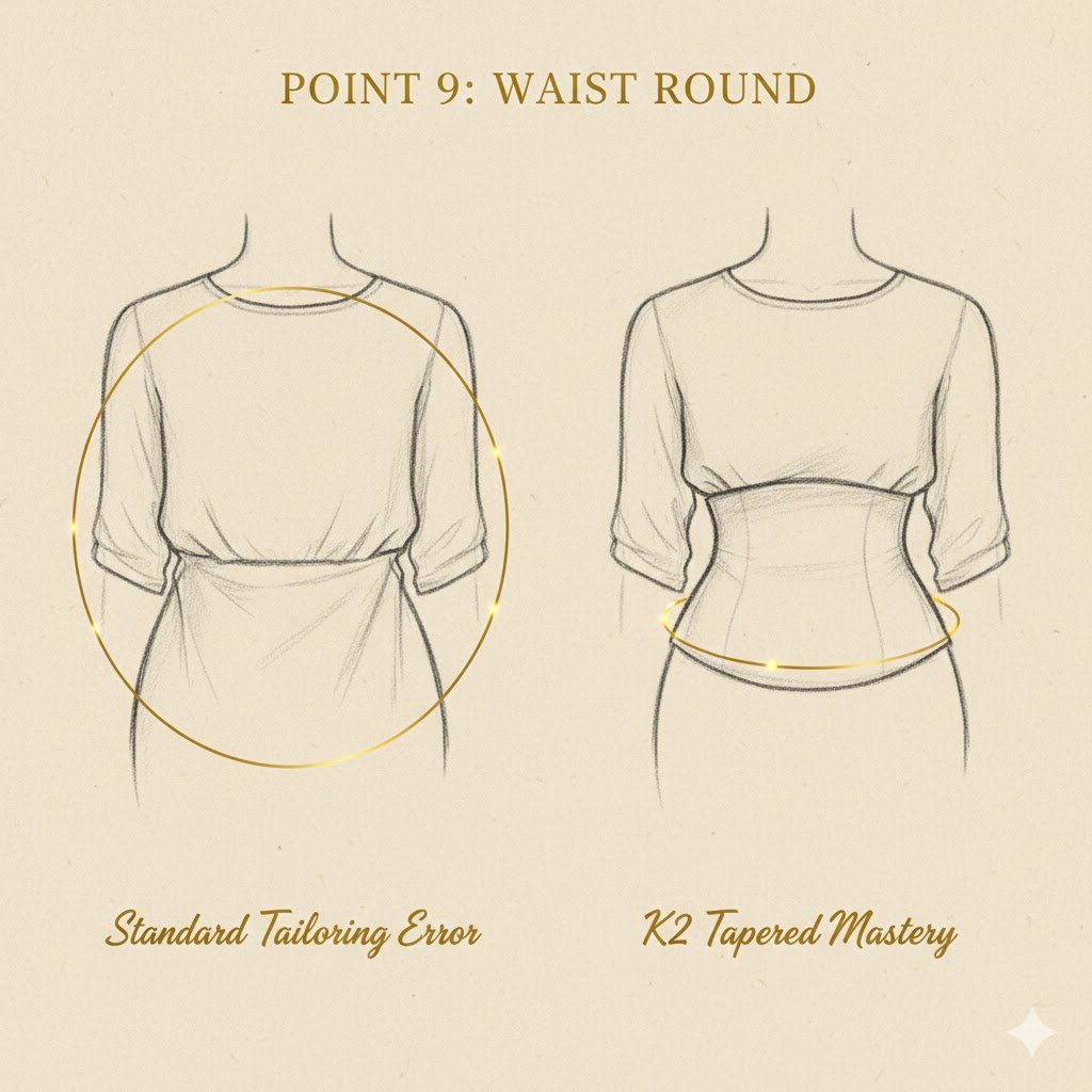 Point 9: Waist Round